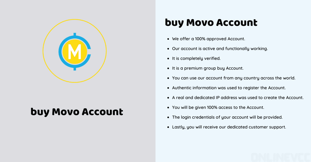 Buy Movocash Account 